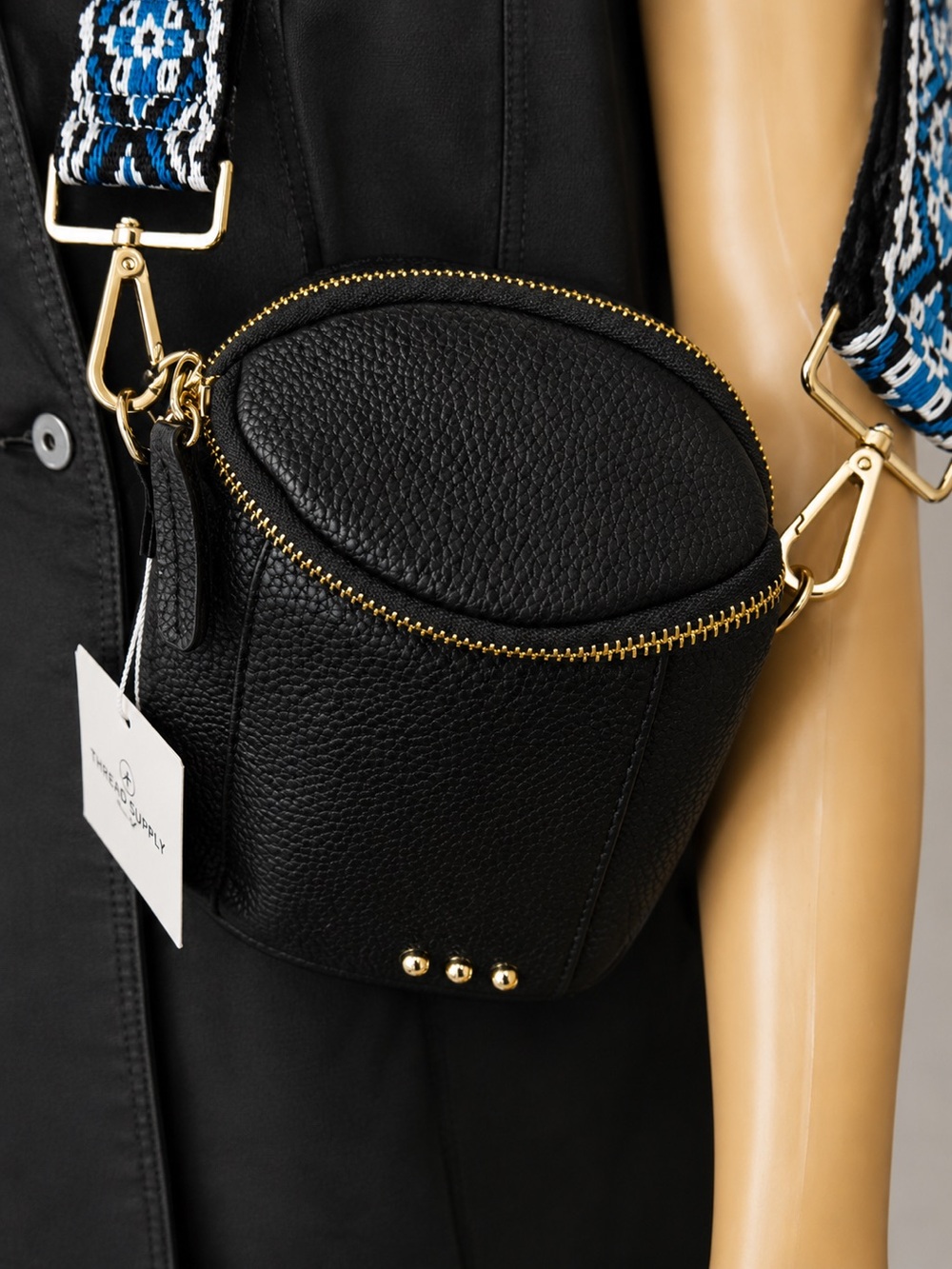 Ellie Crossbody Bag in Black